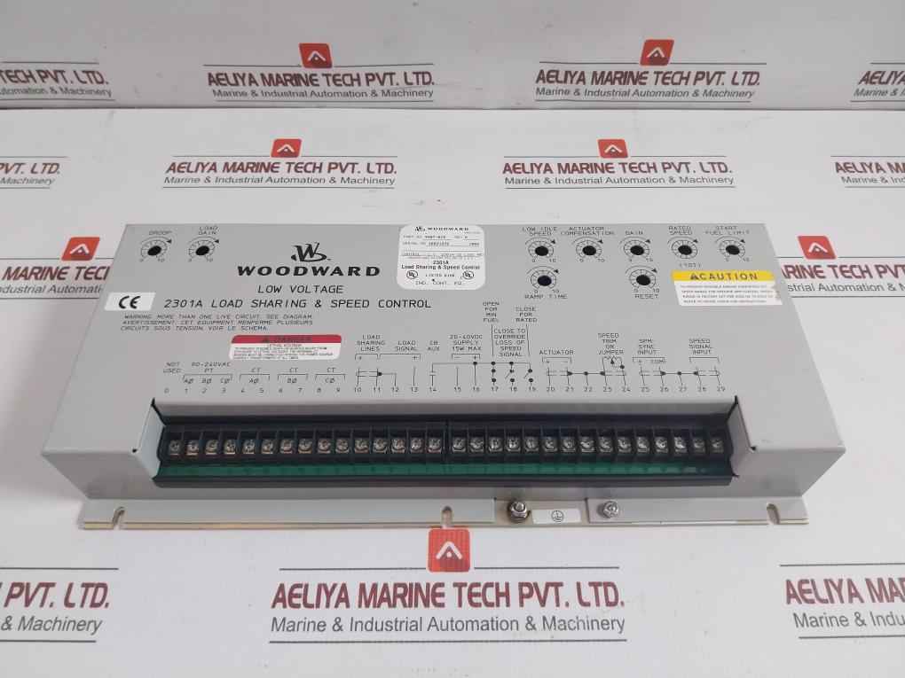 Low Voltage 2301A Load Sharing Speed Control Module 9907-019 Woodward 20-40Vdc