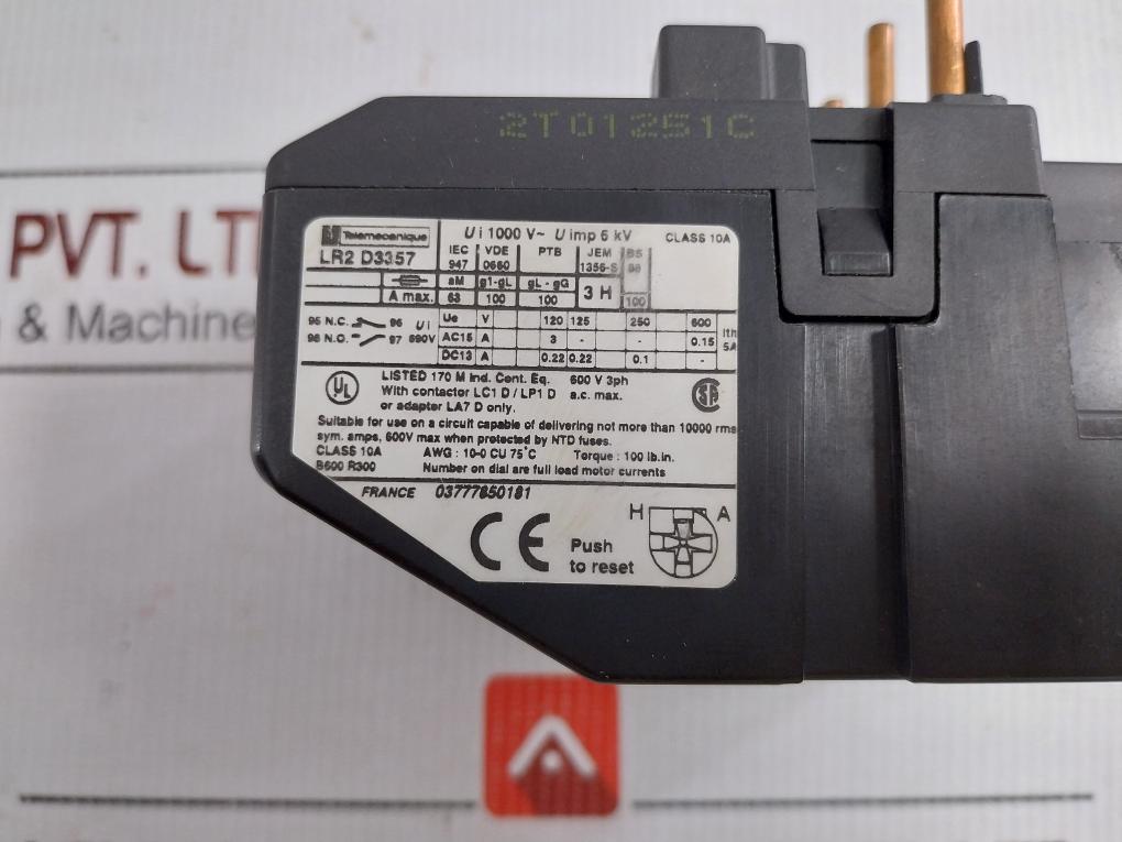 Lr2-D3357-Thermal-Overload-Relay-Telemecanique-37-50-A-690v-11