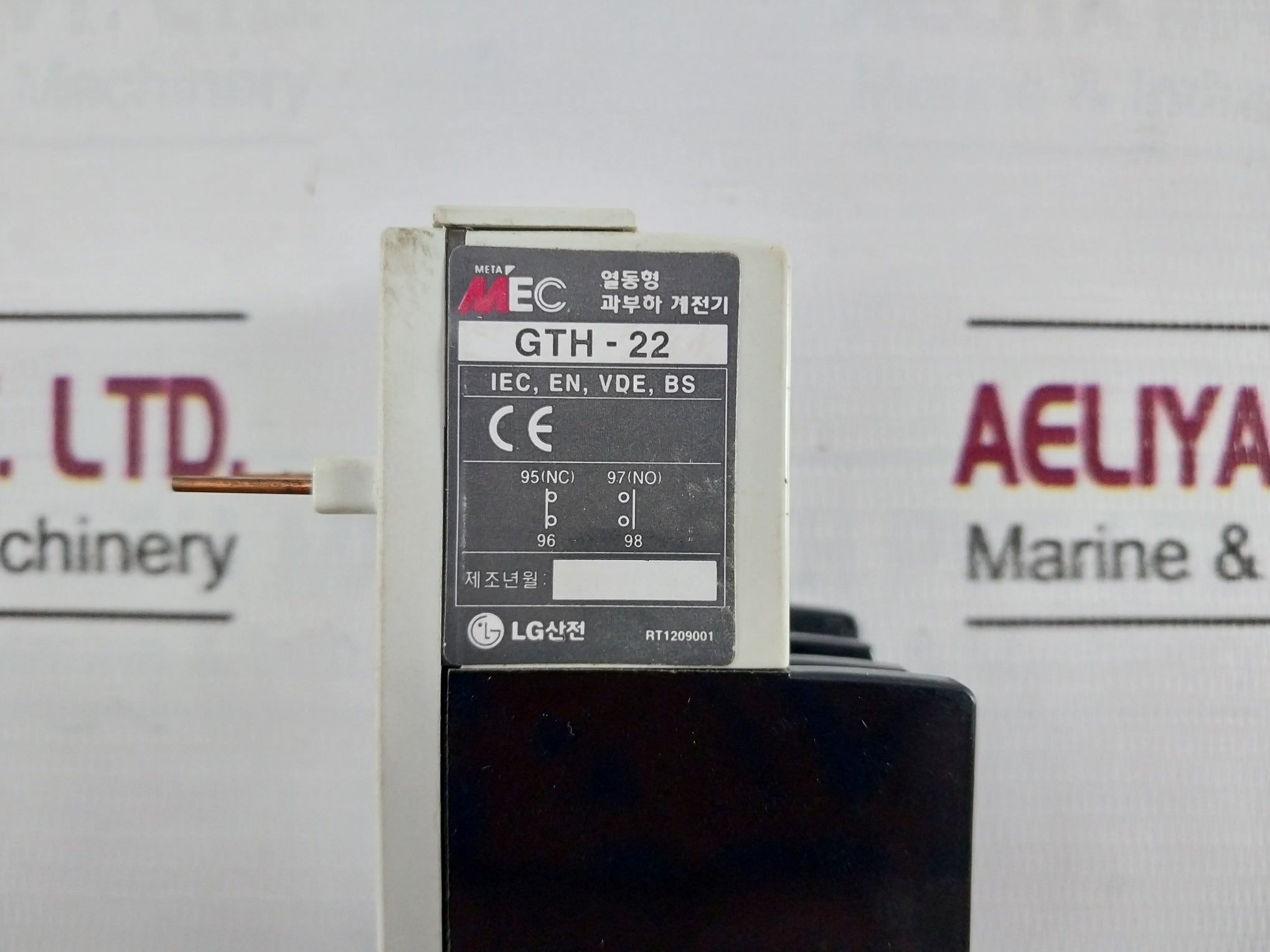 Ls Meta Mec Gth-22 Thermal Overload Relay 7-10A Rc Rt1209001 - Aeliya Marine Tech