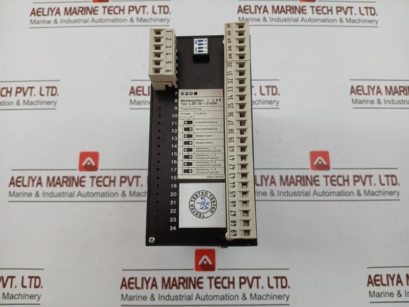 Lse 08–311000 Eao Reporting System