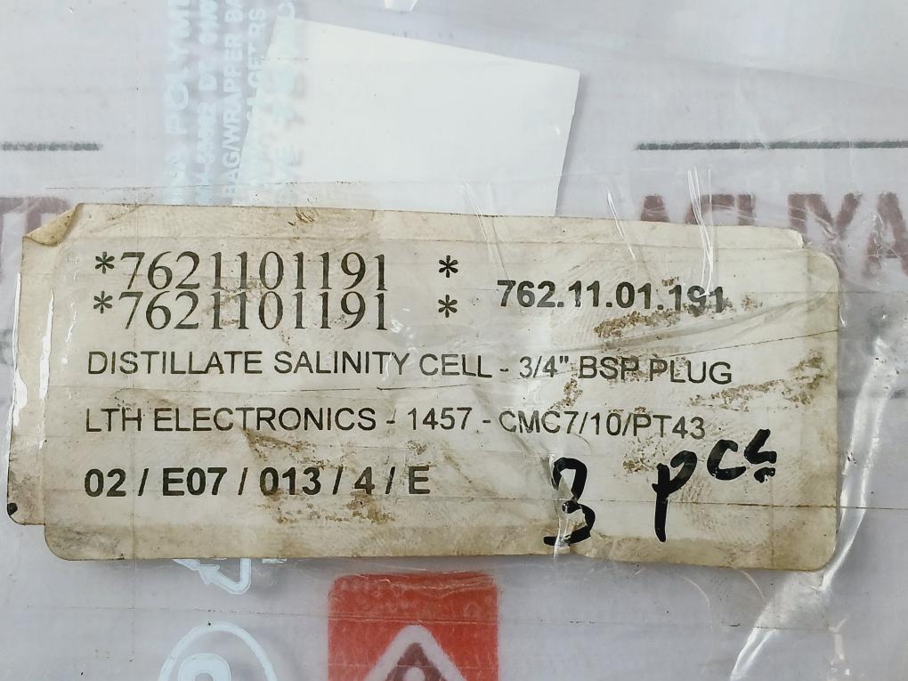 Lth Electronics Cmc7/10/pt43 Distillate Salinity Cell 3/4" Bsp Plug