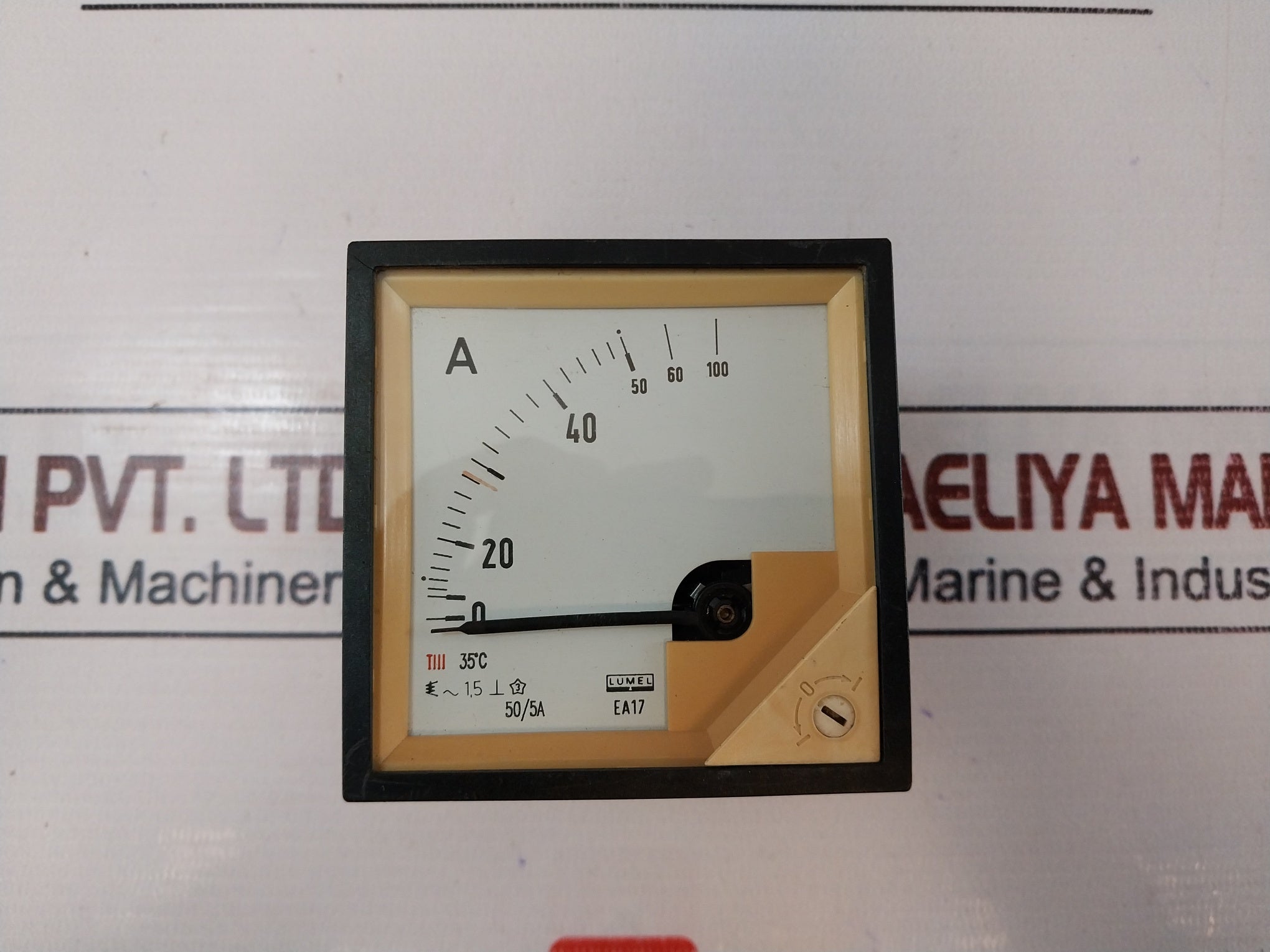 Lumel Ea17 Ammeter 0-50/100A