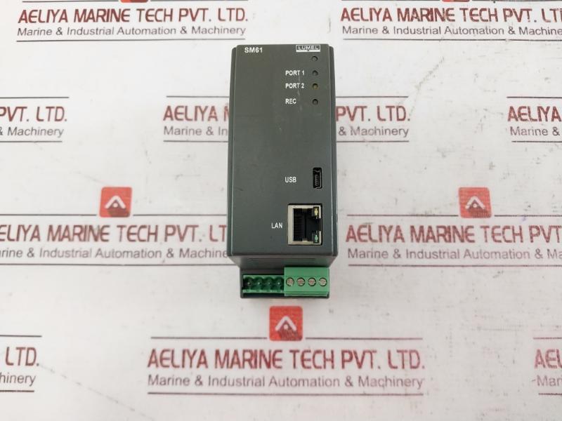 Lumel Sm61 - 3.1.01.E.1 Data Logger 15040363 10-16V Ac/10-20V Dc