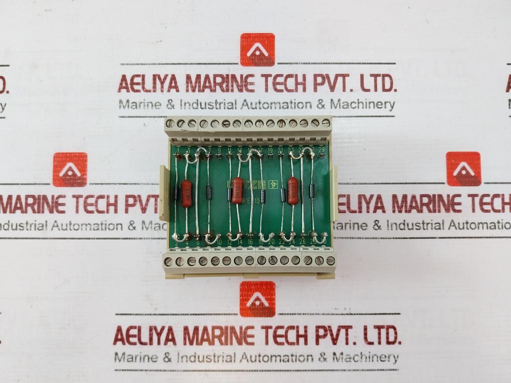 Lutze Mpe-15 Mounting Module With Soldering Terminal & Metal Film Resistor