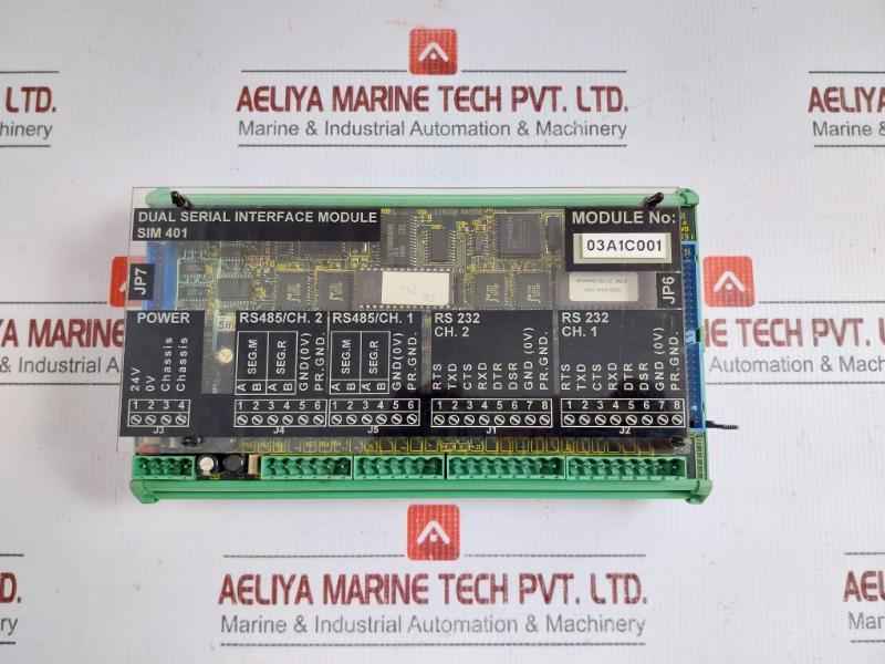 Lyngso Marine Dual Serial Interface Module 03A1C001 Sim 401