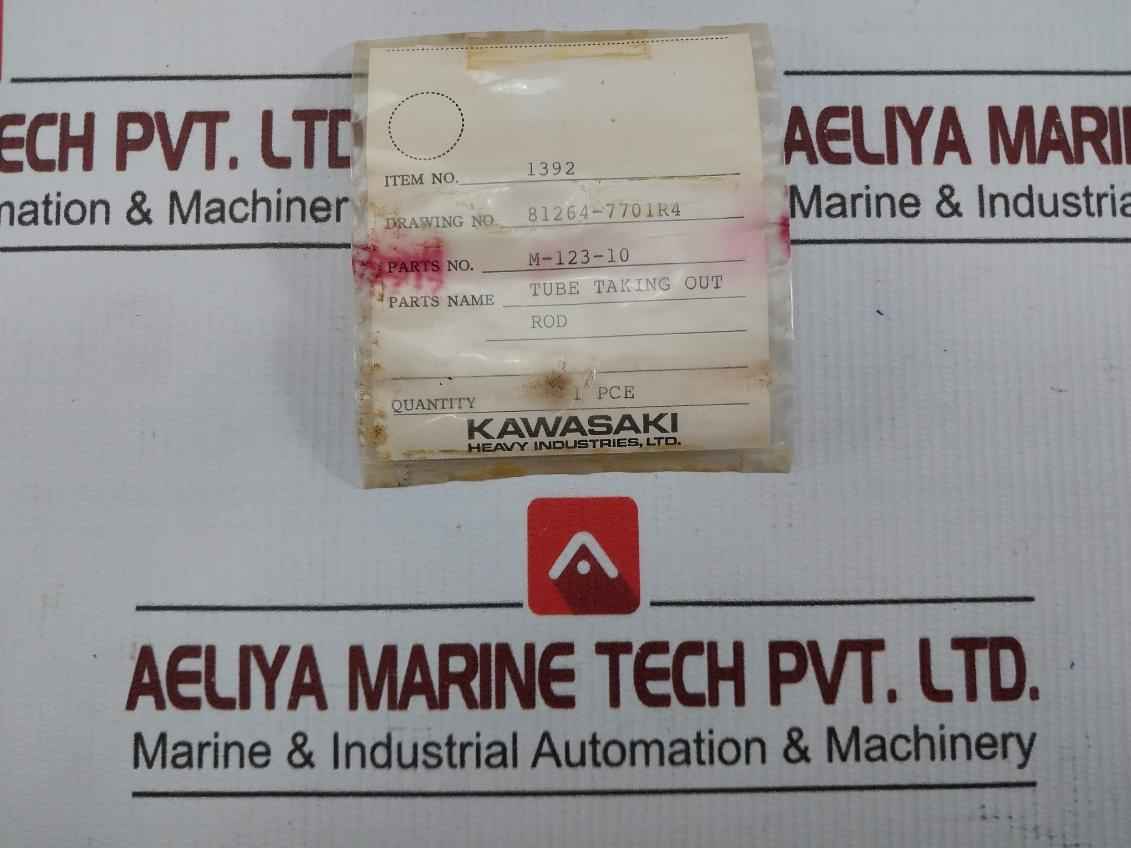 M-123-10 Tube Taking Out Rod Kawasaki