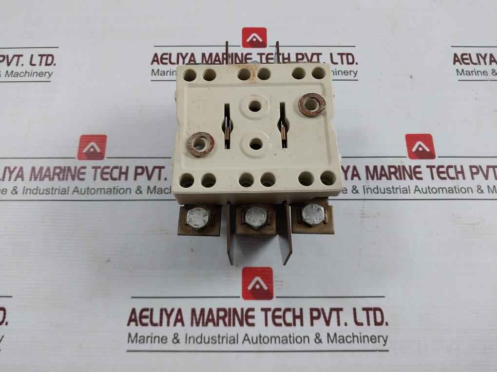 M.Schneider Nh-00/000 Eurofuse Holder W/ Fuses Gl-gg 120Ka Ac500V Vde0636/2