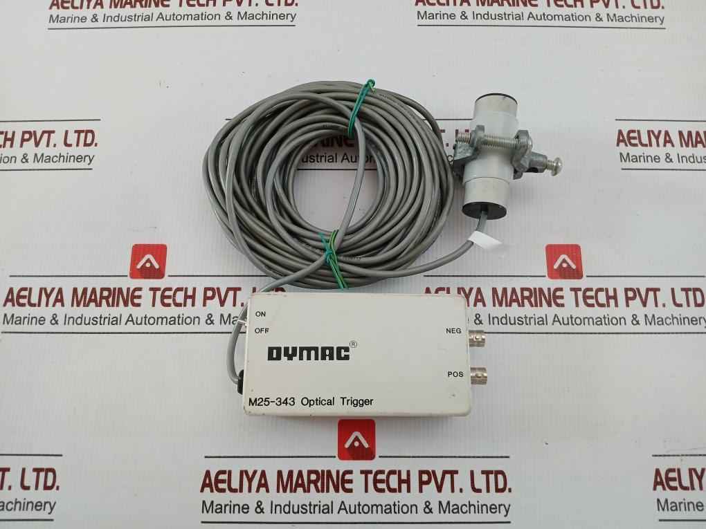 M25-343 Instrument Optical Trigger Cable Assembly 13-meter Dymac