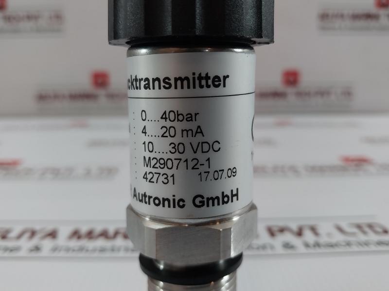 M290712-1 Cmr Autronic 0-40Bar 10-30Vdc Pressure Transmitter
