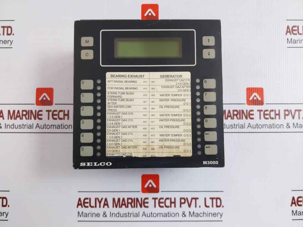 M3000.0010 Selco Analogue Alarm Monitor 24 Volt