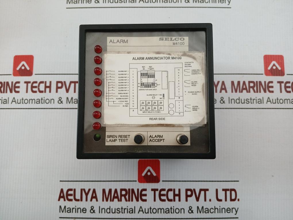 M4100-33 Alarm Annunciator Module 24V Selco