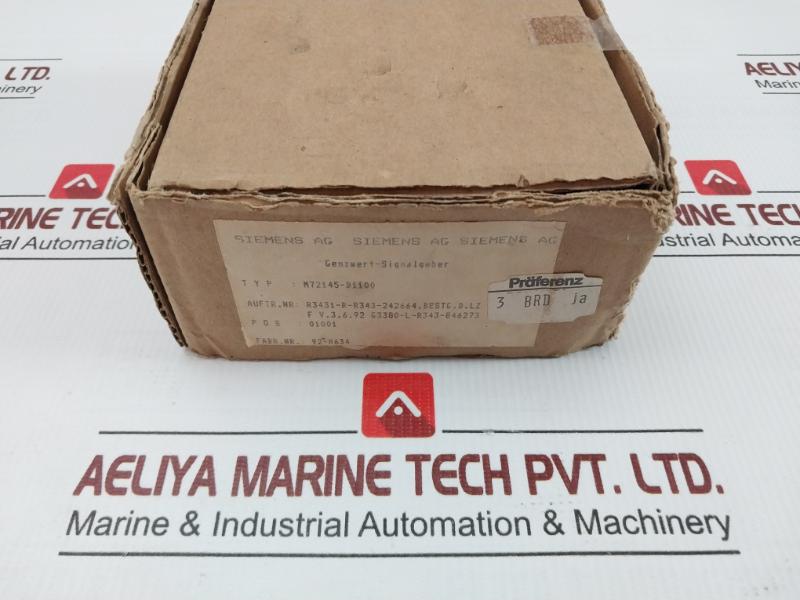 M72145-b1100 Siemens Signal Device