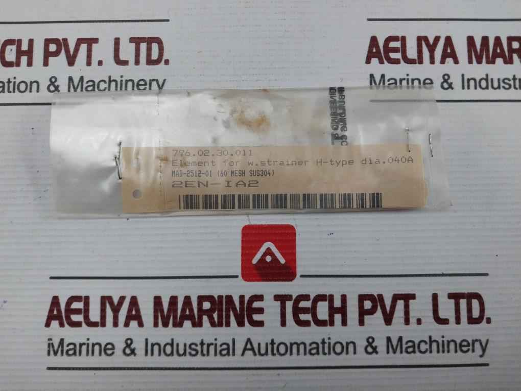 Mad-2512-01 Element For W.Strainer H-type Dia.040A