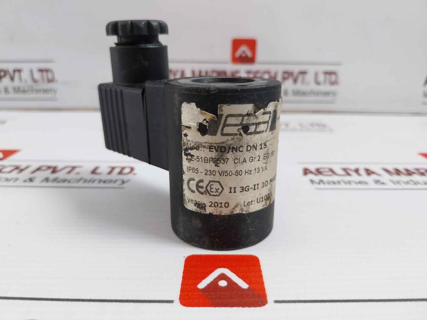 Madas Evo/Nc Dn-15 Solenoid Valve 200 Mbar