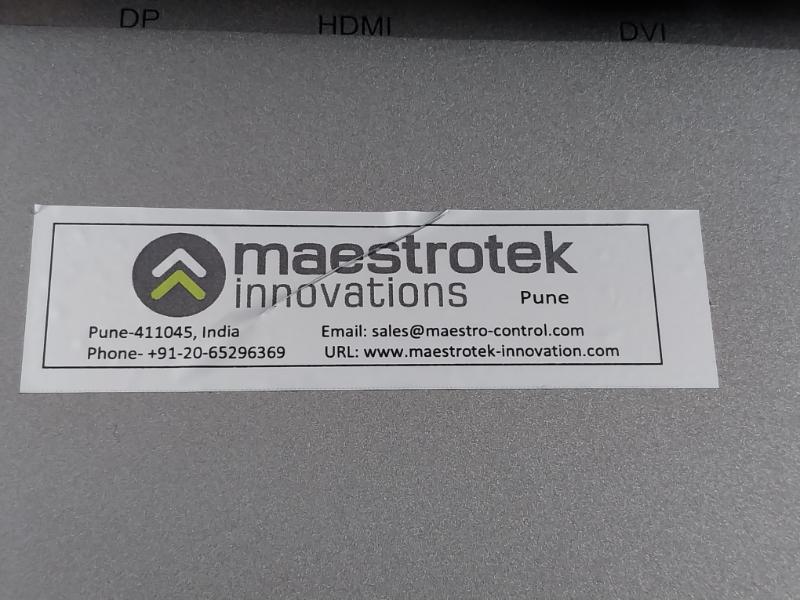 Maestrotek 15” Tft Lcd Touch Display Mipd-a1015-rt 12-24 Vdc