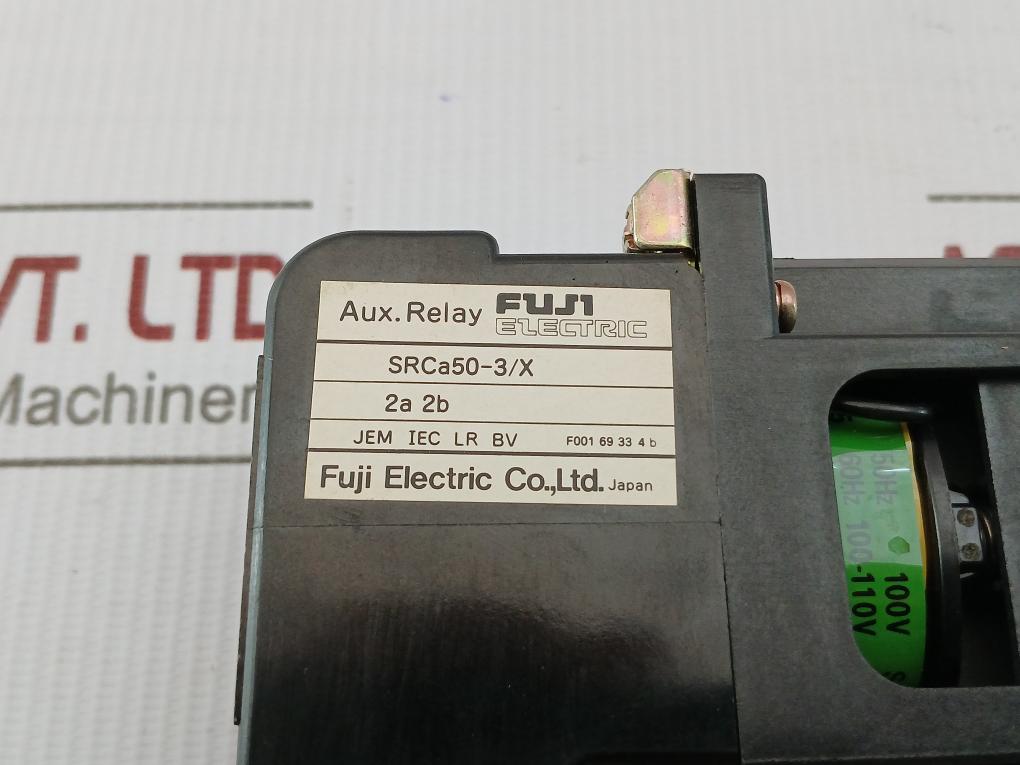 Magnetic Contactor 100-110V/50-60Hz Part No Srca50-3/X Fuji Electric