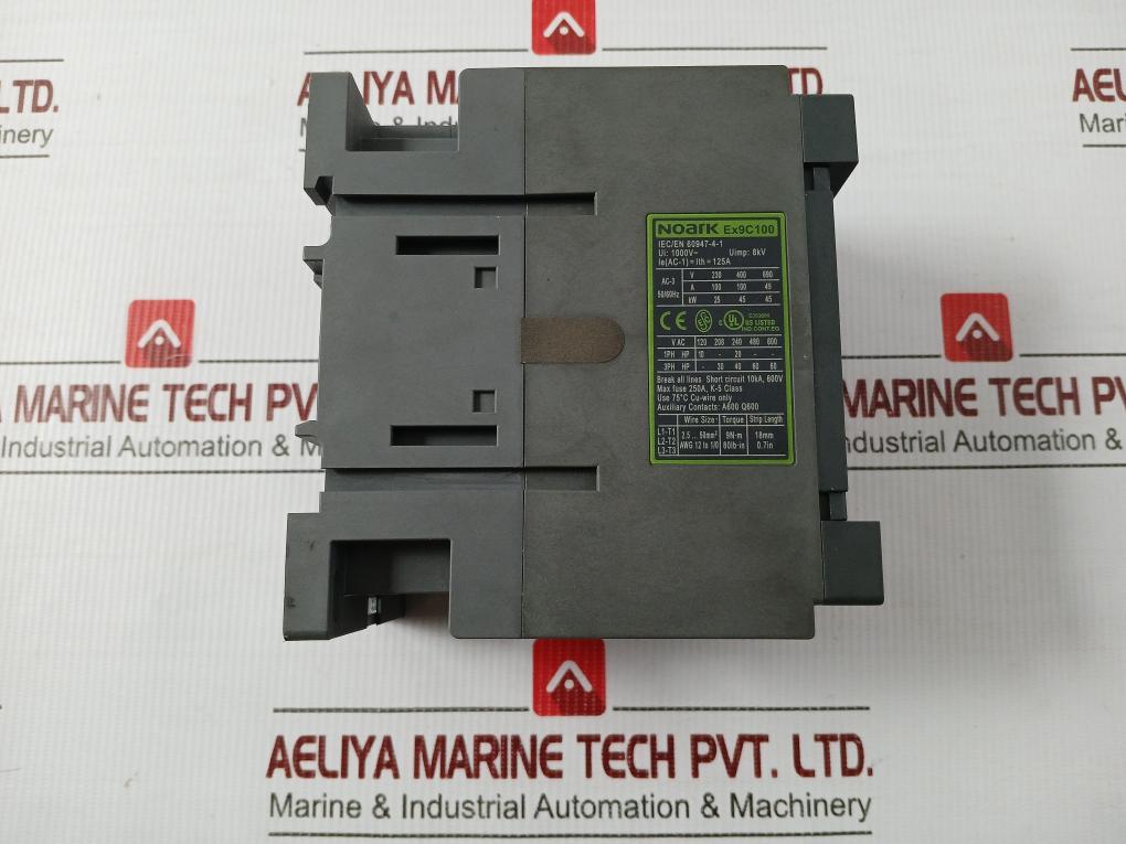 Magnetic Contactor Ex9C100 Noark 1000V-125A