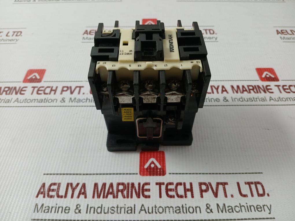 Magnetic Contactor Hmc27 W 11 Hyundai 220V-440V