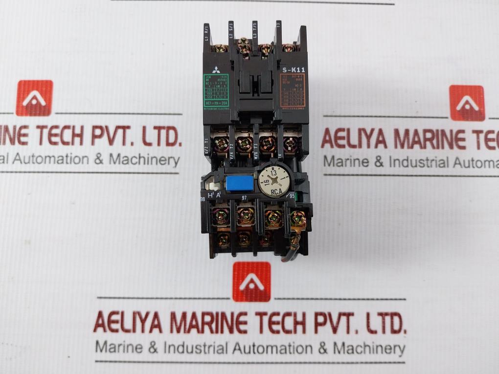 Magnetic Contactor With Thermal Overload Relay Mso-k11 Mitsubishi Electric