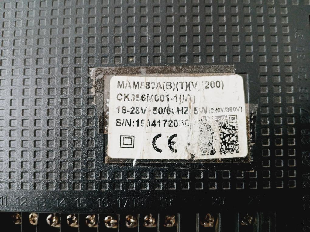 Mam880A(B)(T)(V)(200) Air Compressor Controller 16-28V-50/60Hz