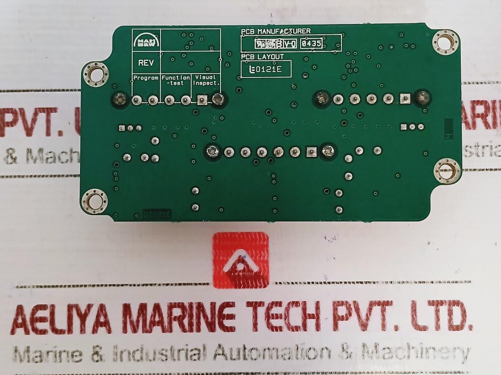Man B&W 14.0330.0 Printed Circuit Board, B V-0 0435