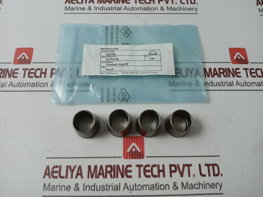 Man Diesel & Turbo 51704-08 Seal O-ring Spare Part Kit