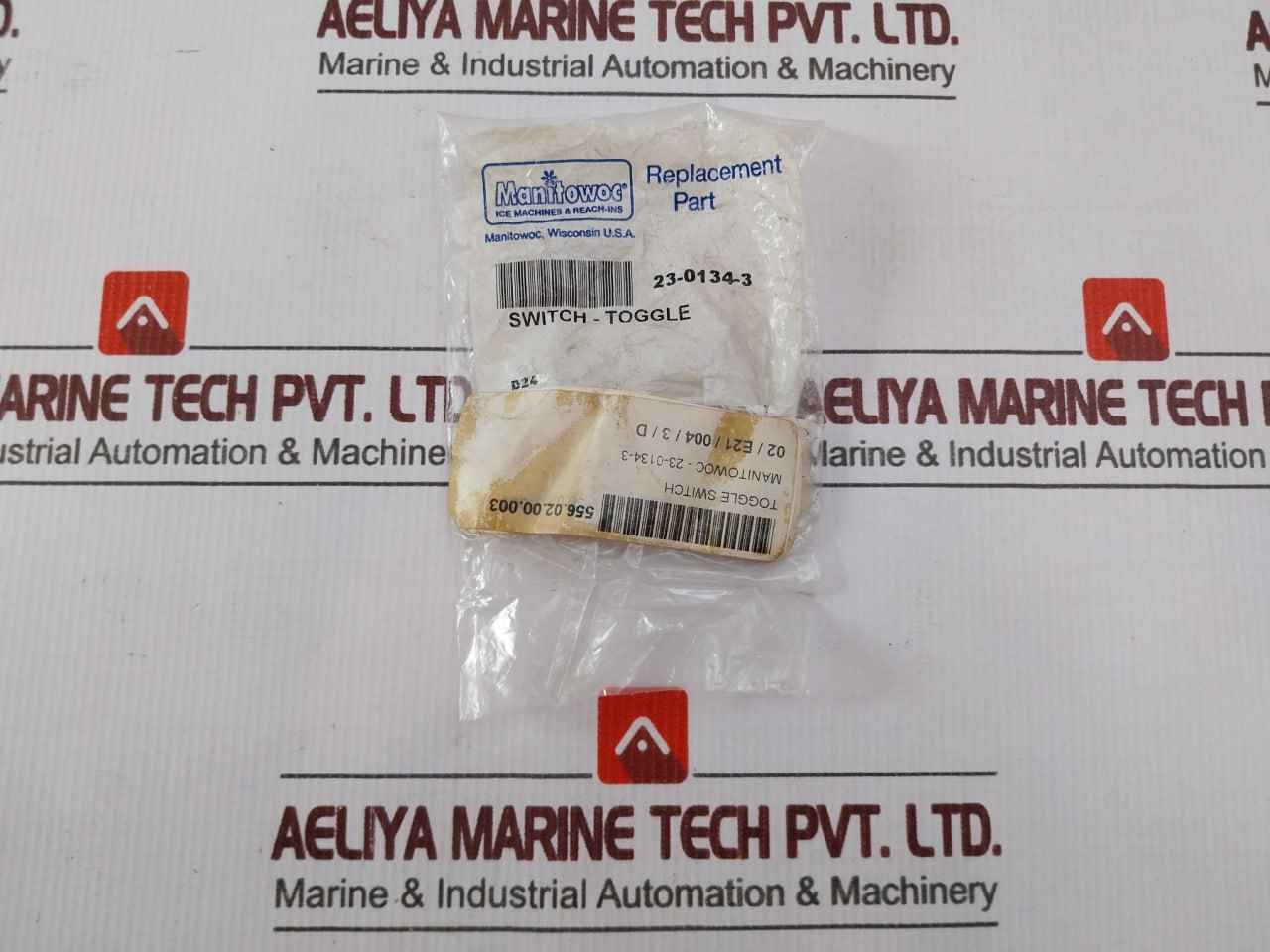 Manitowoc 23-0134-3 Toggle Switch 16A 250V Ac / 10A 28V Dc