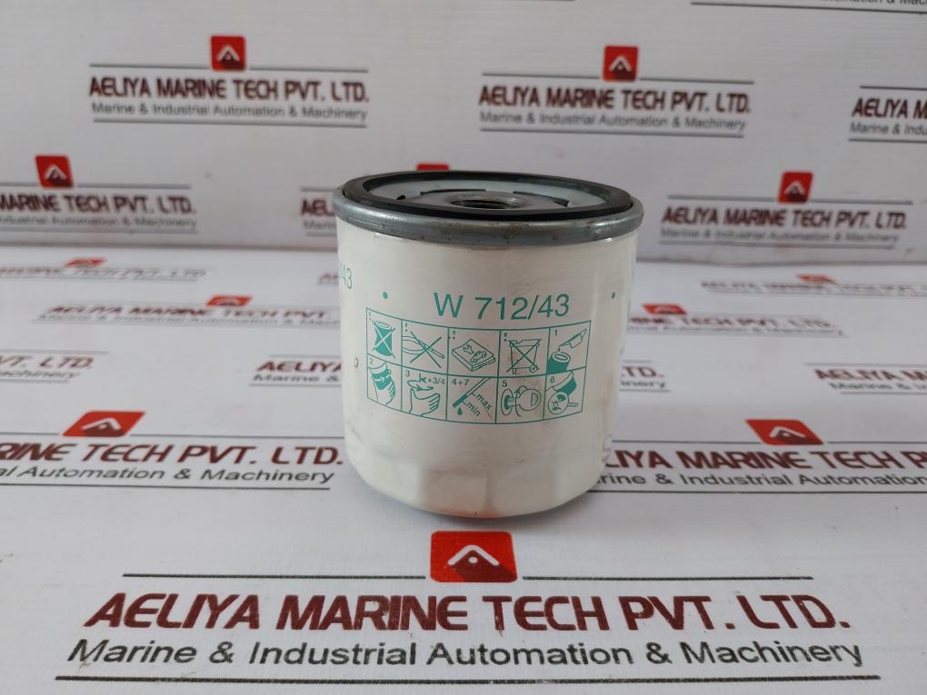 Mann Filter W 712/43 Oil Filter Micro Top 4 011558 730109, 4 011558 730000