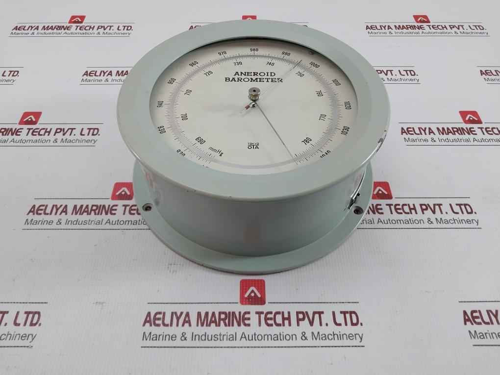 Marine Aneroid Barometer 912–1048 Hpa Ota Keiki Seisakusho 9-a