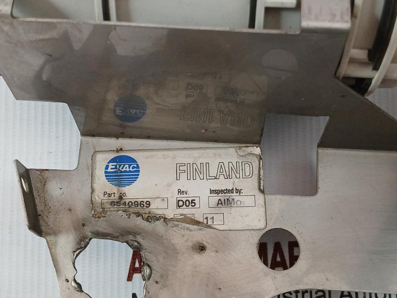 Marine Vacuum Toilet Back Plate Assembly 6540969 Evac 5774002 Rev.D05