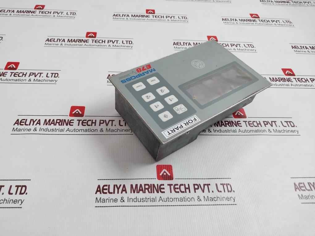 Marposs E78 Electronic Balancer Controller 6105007000 (Not Working)