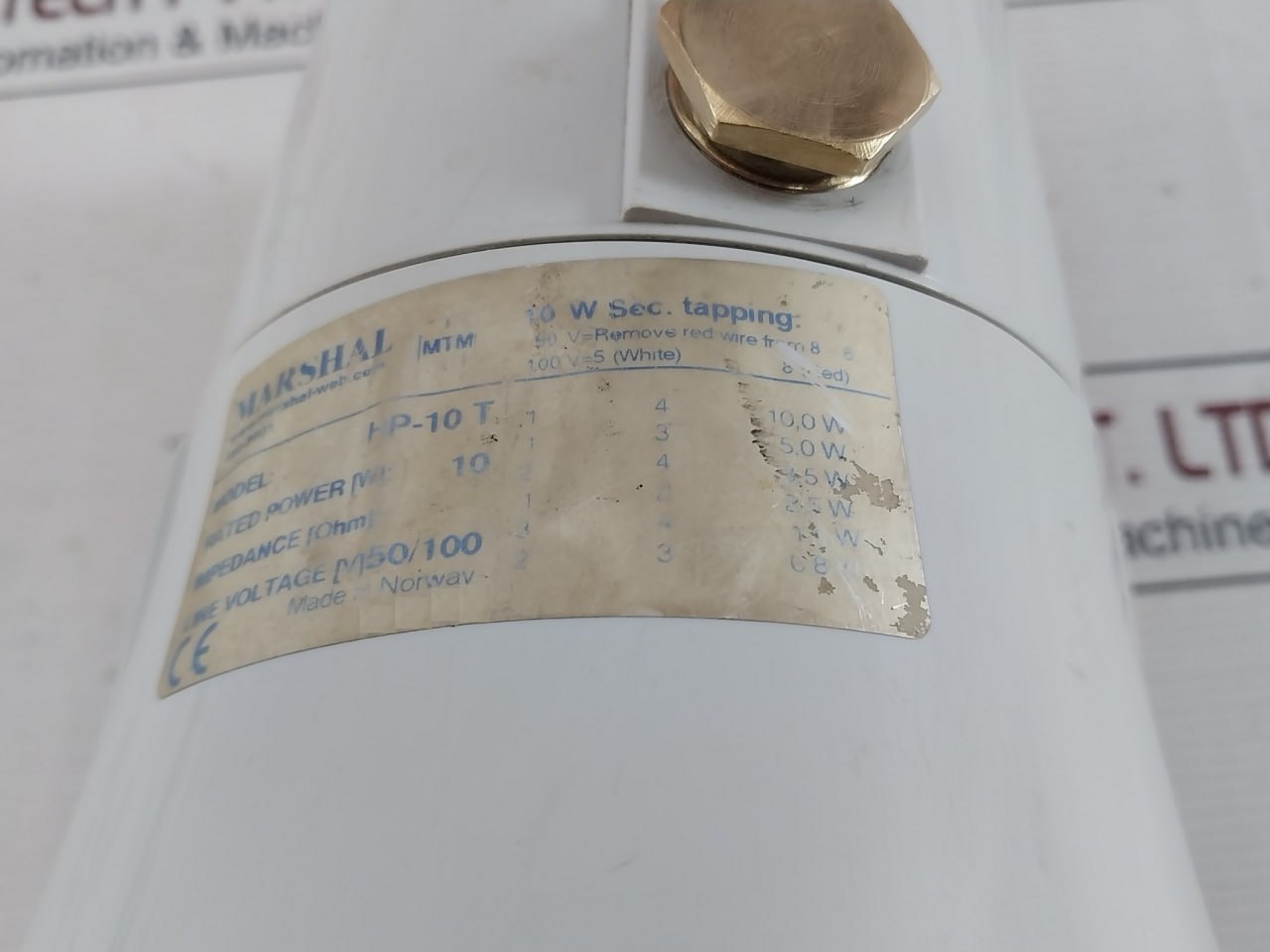 Marshal Hp-10 T Horn Loudspeaker 10W 50V/100V