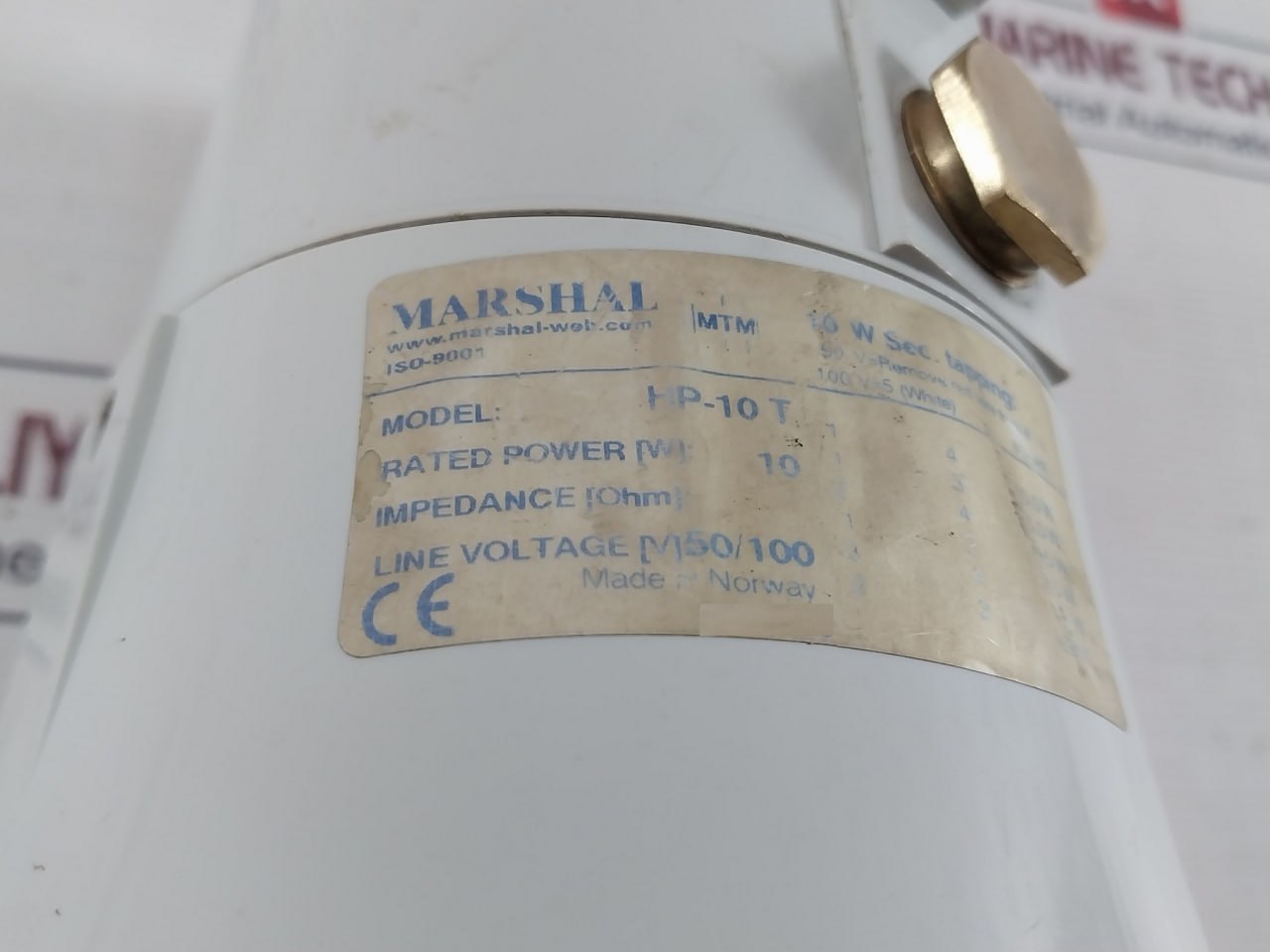 Marshal Hp-10 T Horn Loudspeaker 10W 50V/100V