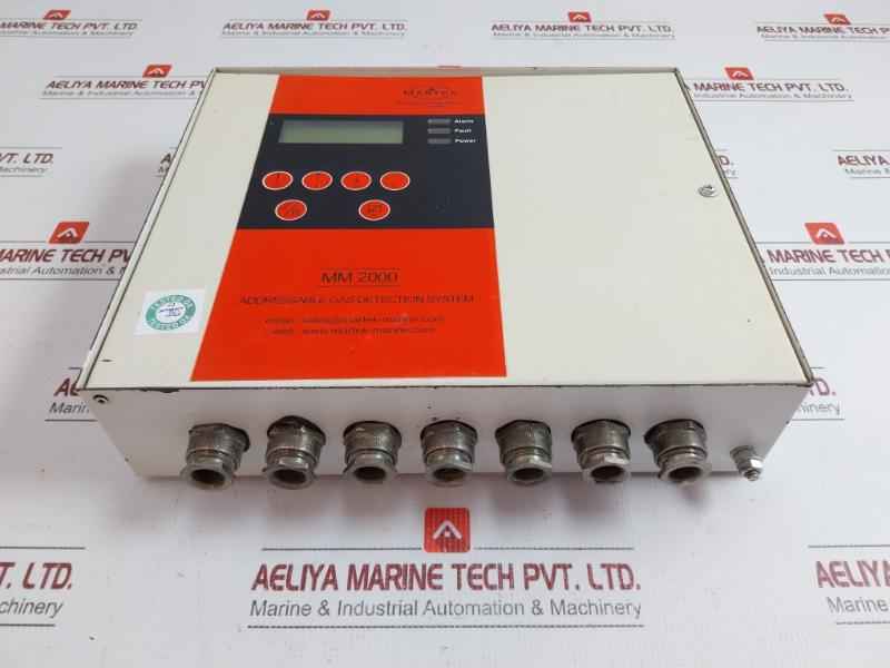 Martek Addressable Gas Detection System Controller 230V Ac Martek Mm 2000