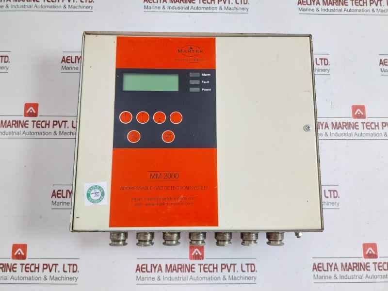 Martek Addressable Gas Detection System Controller 230V Ac Martek Mm 2000
