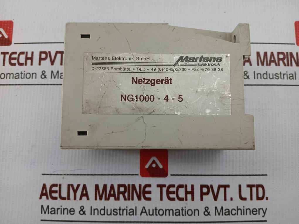 Martens Elektronik 230Vac/115Vac Power Supply Unit Ng 1000-4-5