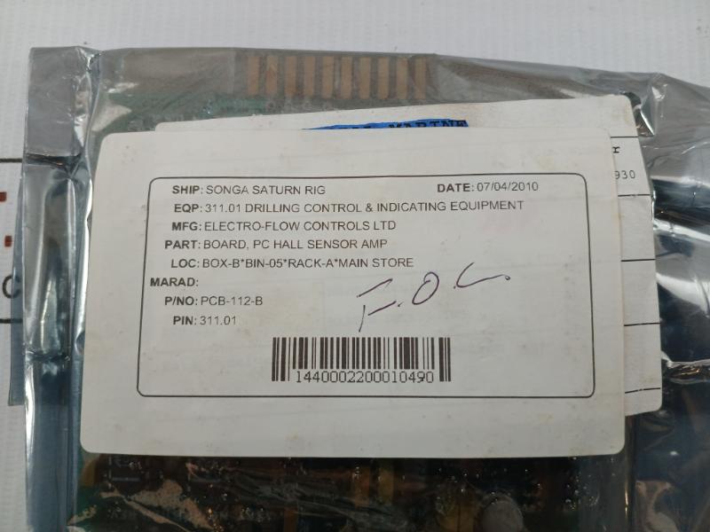 Martin Decker Pc Hall Sensor Amp Board Pcb 112B