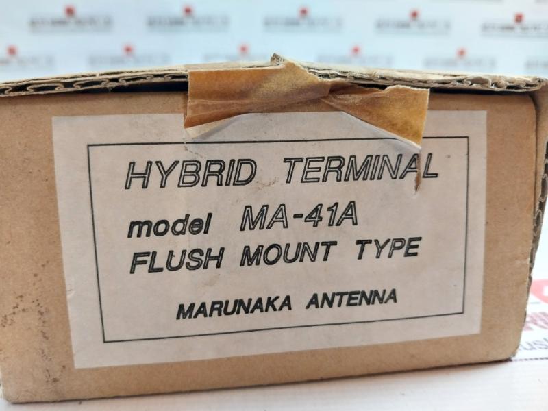 Marunaka Antenna Ma-41a Hybrid Terminal Flush Mount Type