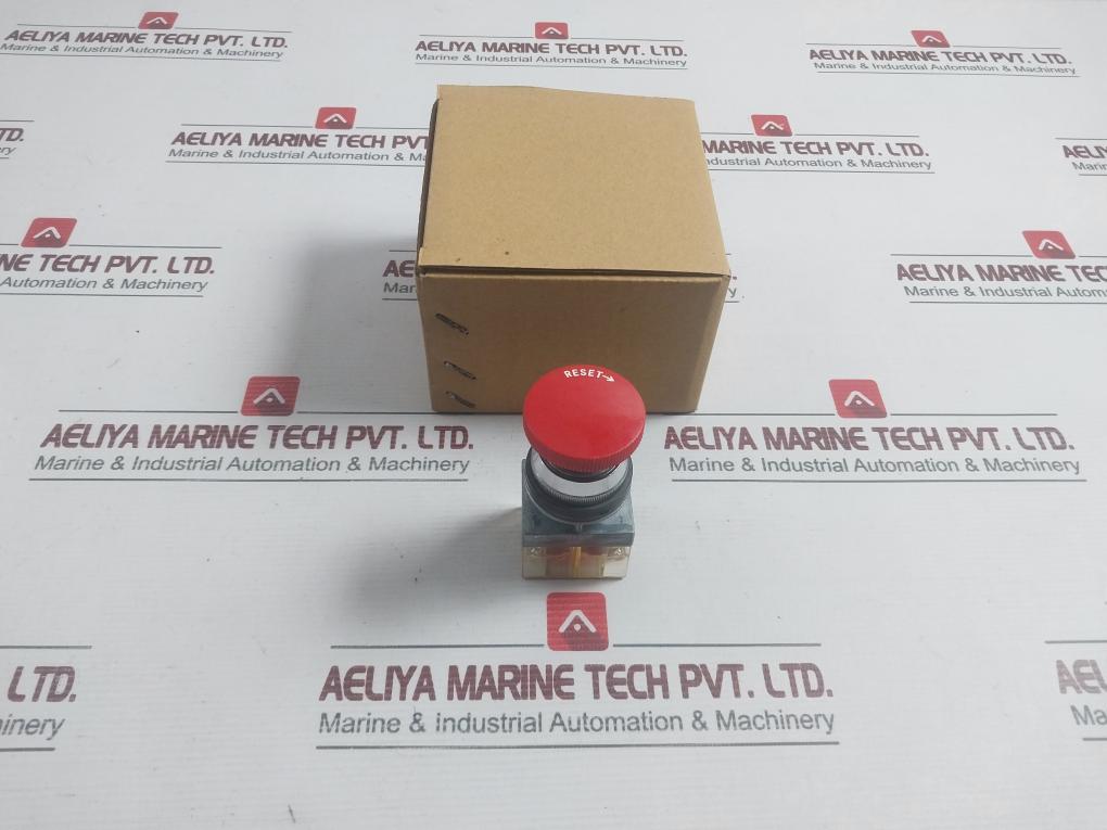 Push Button Switch With Contact Block Base 600V 10A Maruyasu Dengyo Xmd