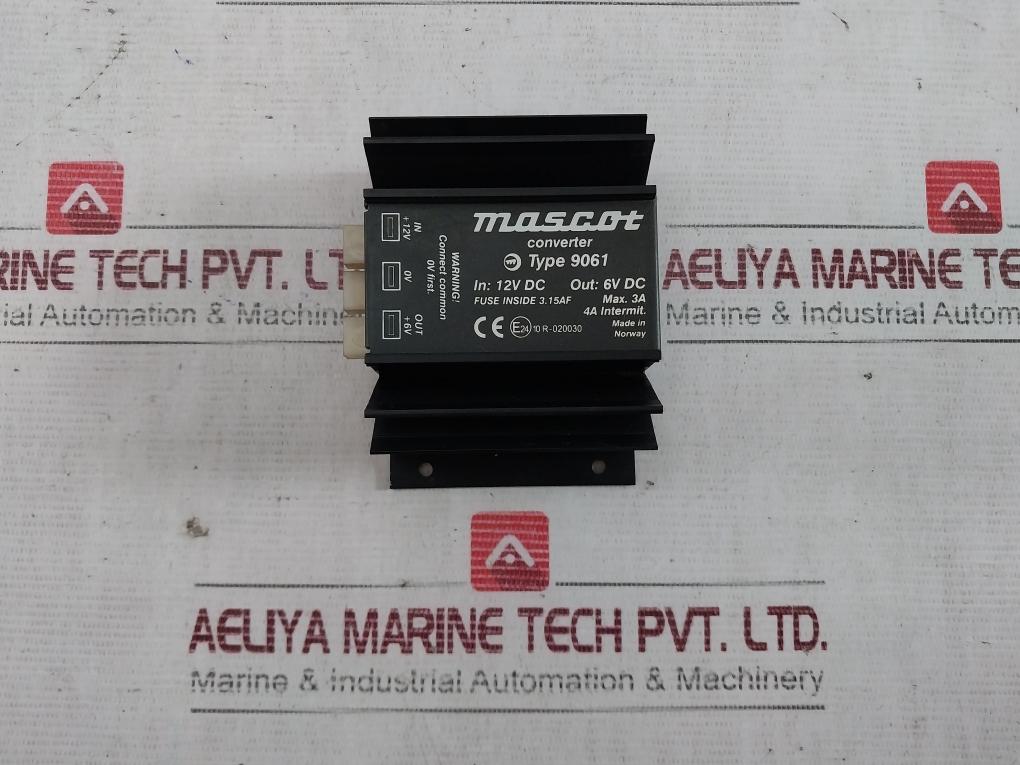 Mascot 9061 Dc To Dc Converter Type 12V Dc E24 10R-020030