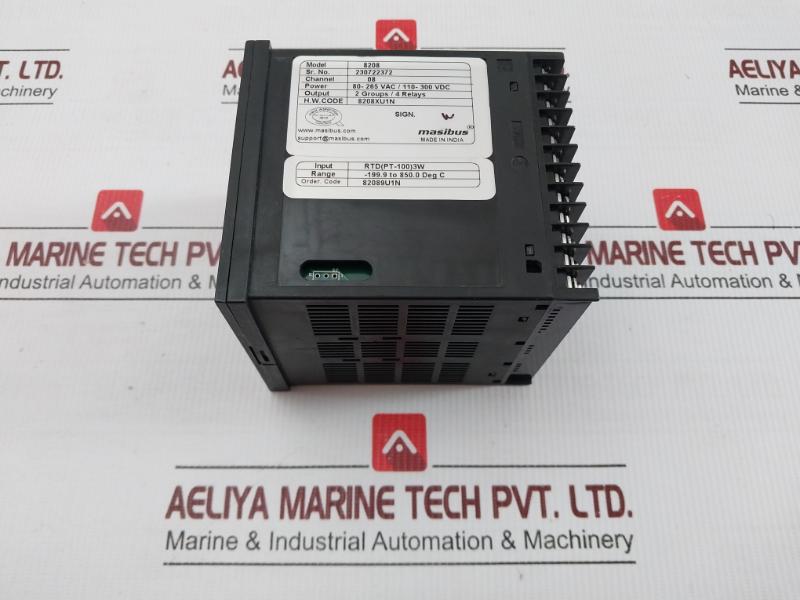 Masibus 8-channel Protection Relay -199.9 To 850.0 Deg C 82089U1N