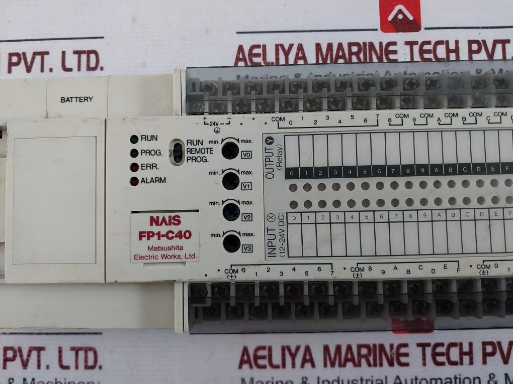 Matsushita Electric Fp1-c40 Control Unit