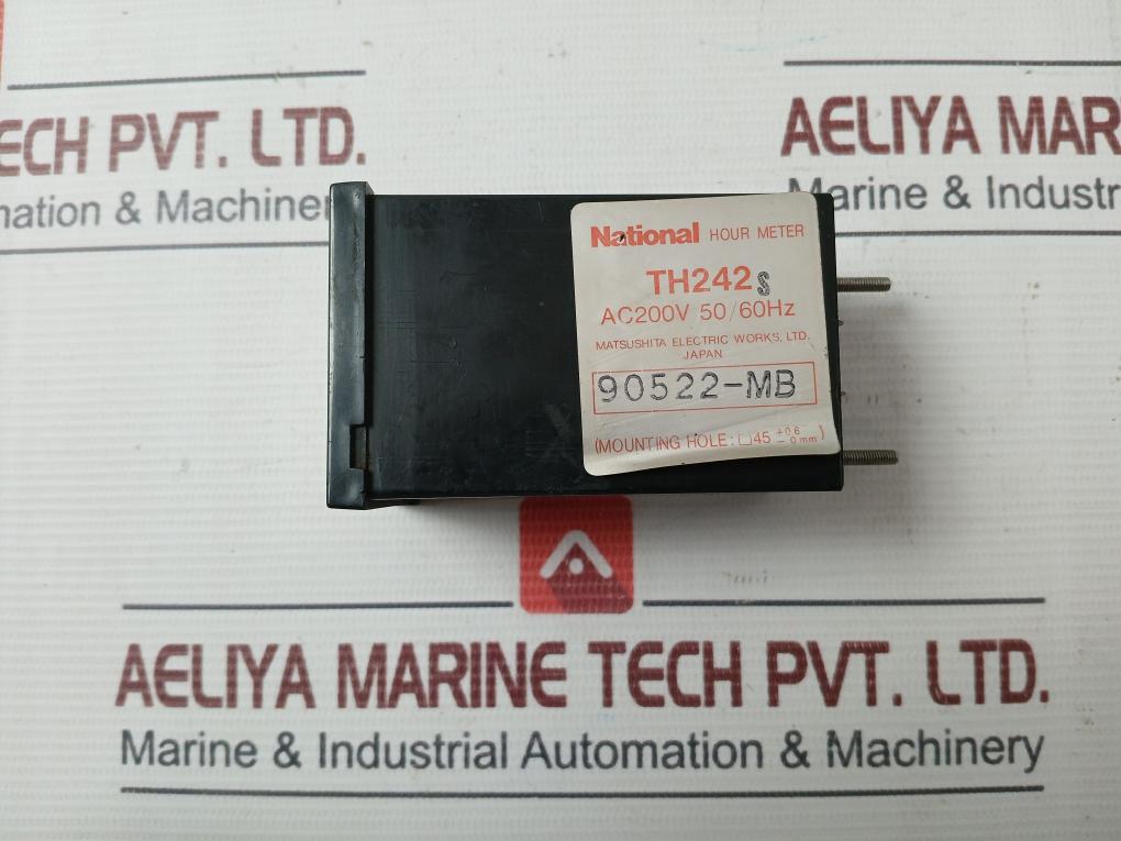 Matsushita Electric Th242S Hour Meter Ac200V 50/60Hz