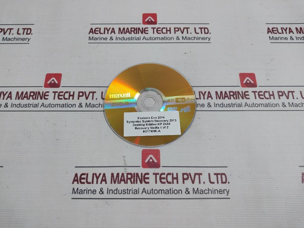 Maxell Dvd-r Symantec System Recovery Disc Set K0174Nk-a Dr5F6O-50007