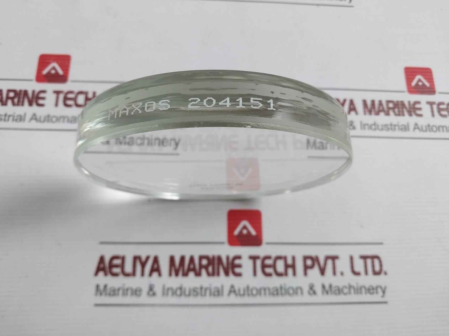 Maxos Din 7080-16 Glass Sight 4 In Asme Lens