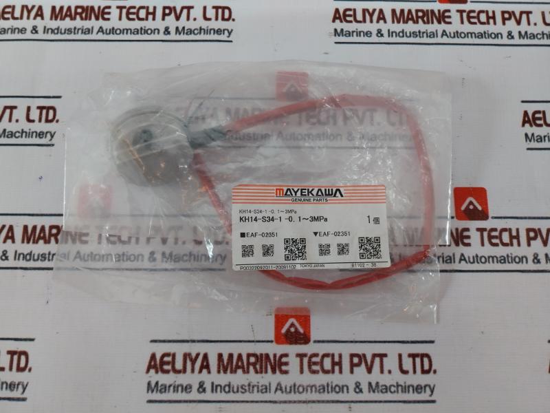 Mayekawa Kh14-s34 Pressure Transducer Assembly Eaf-02351 P00322092011-20091102