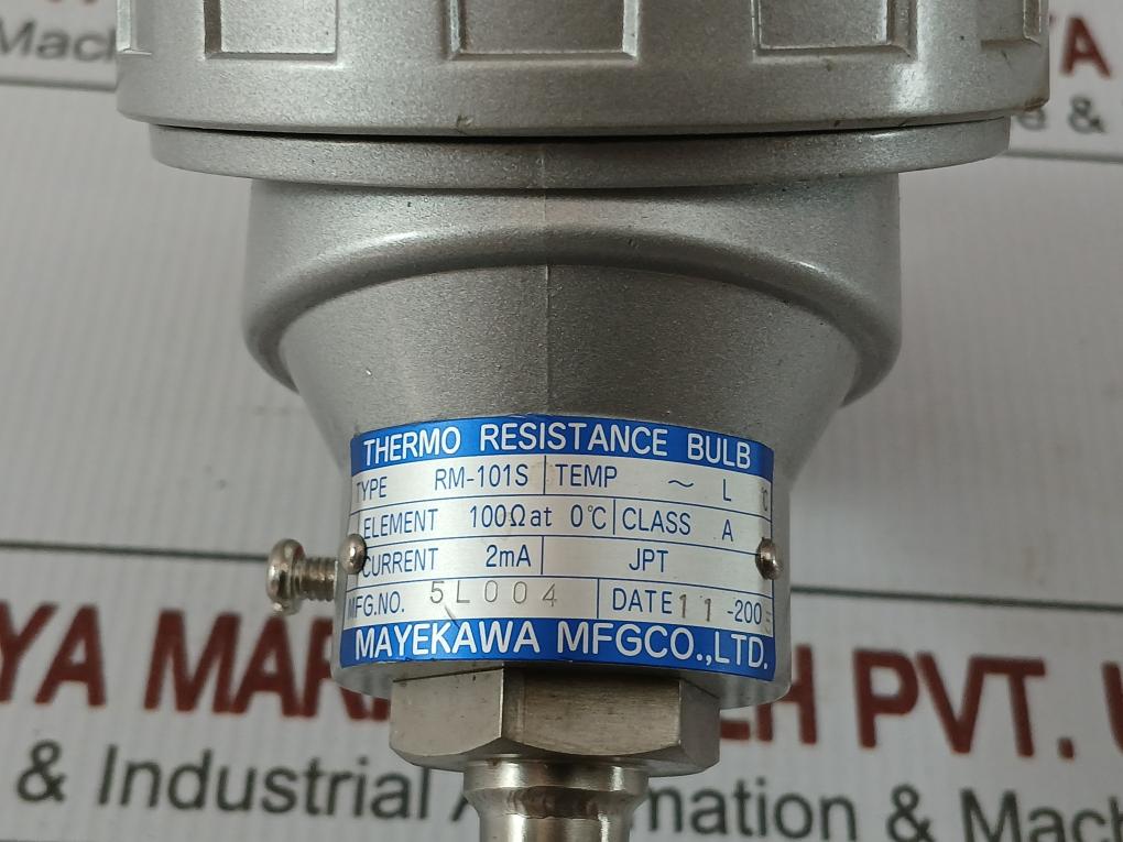 Mayekawa L-80 D-15 Mm Thermostat Resistance Bulb 2Ma, Rm-101S