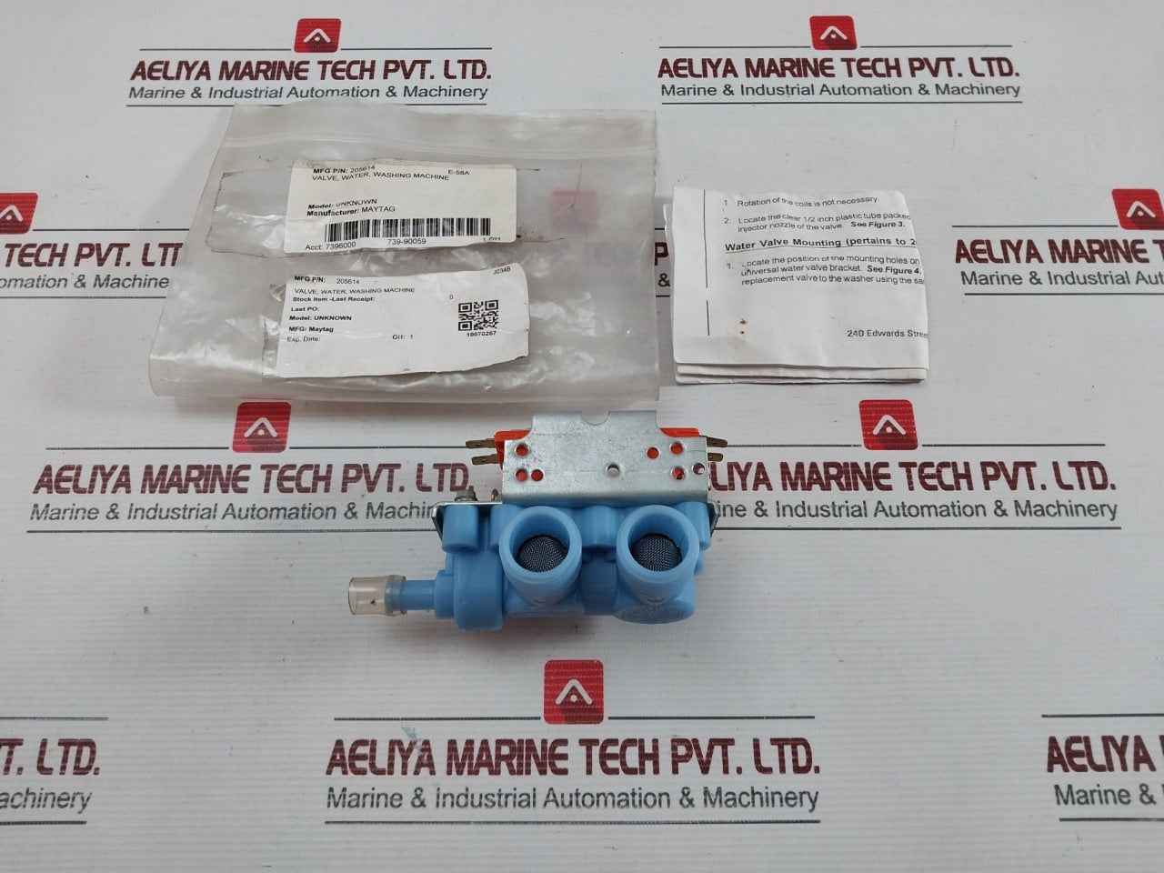 Maytag 120V Water Inlet Valve Bk-22496 98