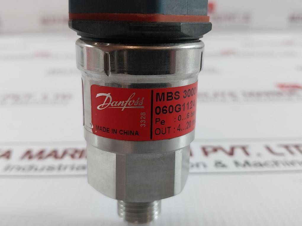 Mbs 3000 Pressure Transmitter Danfoss 10-30V Dc