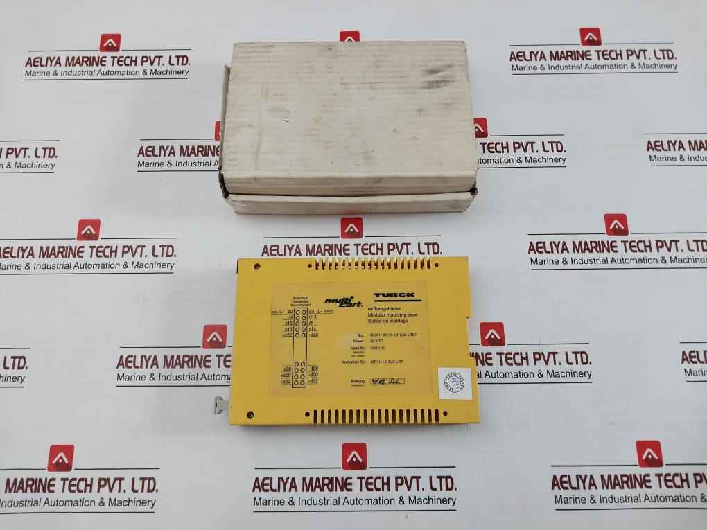 Mca1/Bv 31-121Ex0-lrp/1 Mounting Case Plc Module Turck 24 Vdc